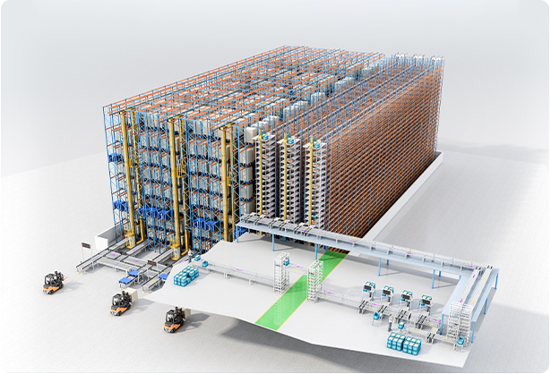  "Picking - warehousing - logistics" integration scheme