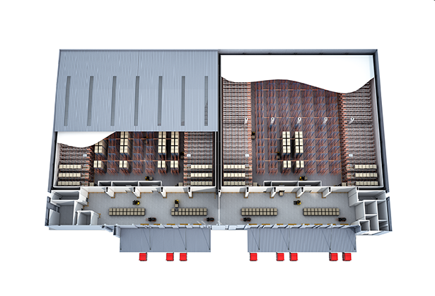  Special warehouse establishment scheme for cold chain