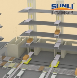  Automatic stereoscopic warehouse shelf