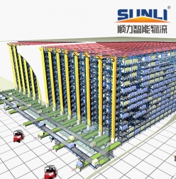  Automatic stereoscopic warehouse shelf