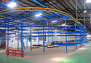  Epoxy resin electrostatic spraying line 1