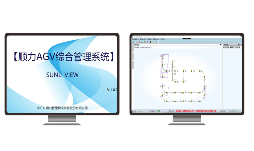  Shunli AGV Integrated Management System